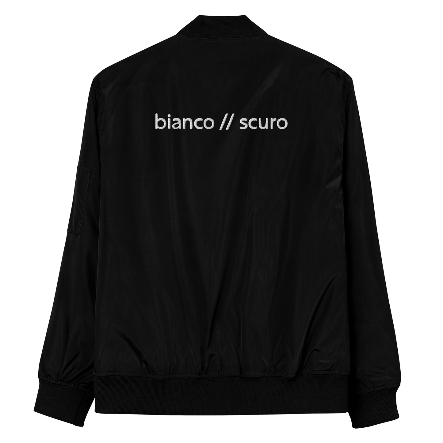 Bomber Jacket [bianco//scuro]