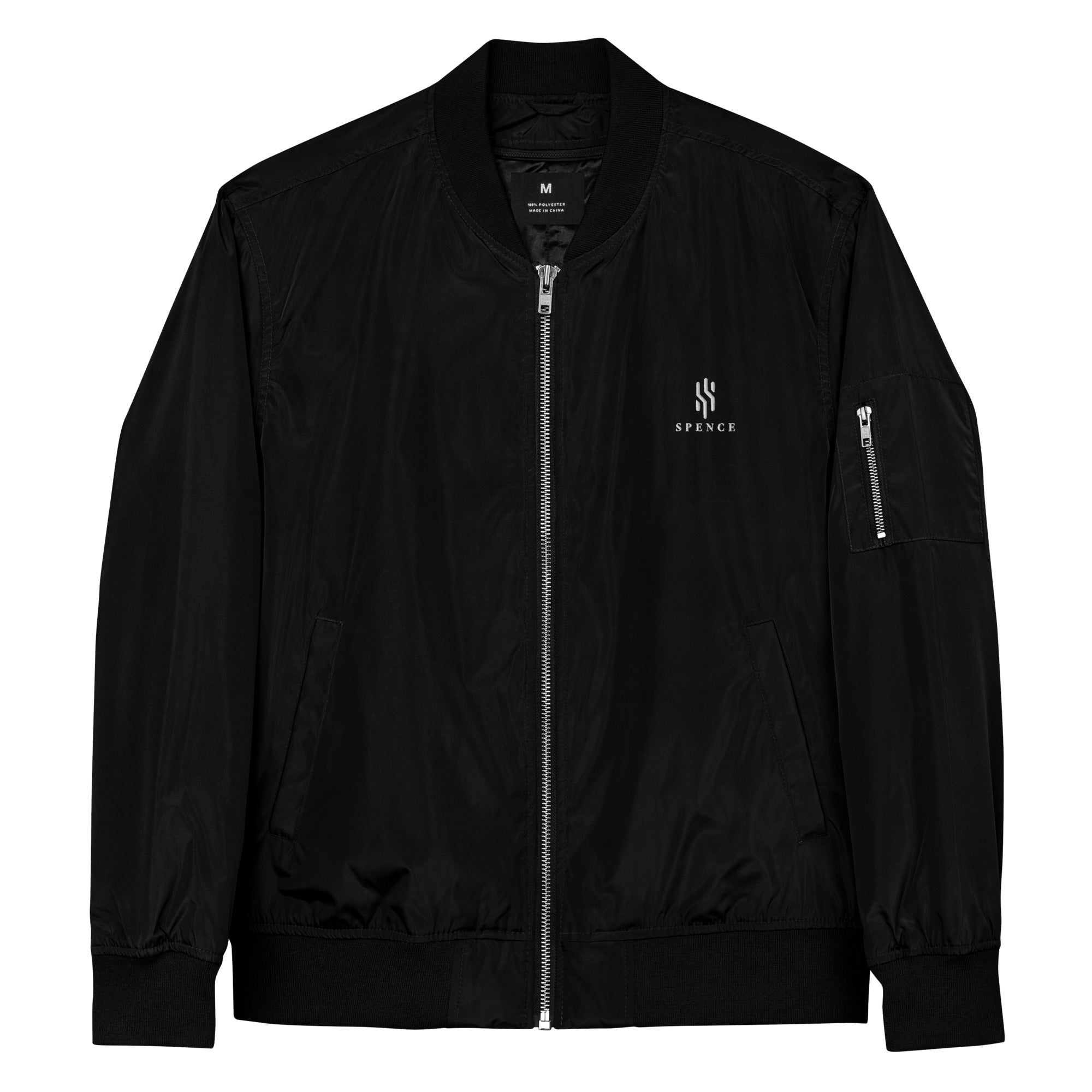 【SPERONE】Real Merino Bomber Jacket Supervsn SuperUnion Bomber Jacket (Black) - UNION LOS ANGELES